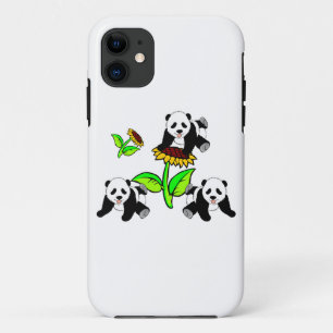 Sonnenblume-Pandas Case-Mate iPhone Hülle