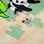 Sonnenblume-Pandas Puzzle (Seite)