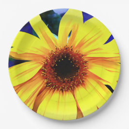 Sonnenblume Paperplate Pappteller