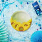 Sonnenblume-PapierTeller Pappteller (Party)