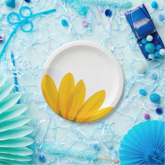 Sonnenblume-PapierTeller Pappteller (Party)