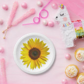 Sonnenblume-PapierTeller Pappteller (Party)