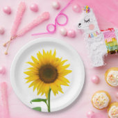 Sonnenblume Pappteller (Party)