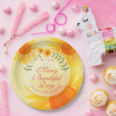 Sonnenblume Pappteller (Party)