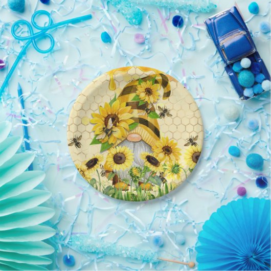 Sonnenblume Pappteller (Party)