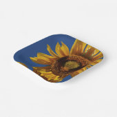 Sonnenblume Pappteller (Gewinkelt)