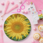 Sonnenblume Pappteller (Party)