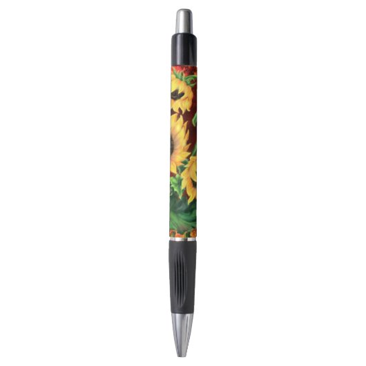 Sonnenblume Pen Kugelschreiber (Vorderseite Vertikal)