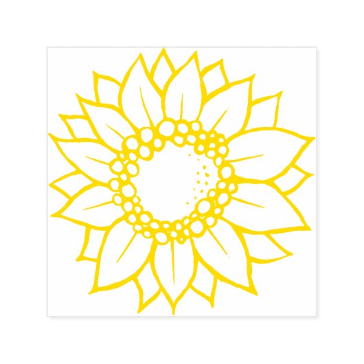 Sonnenblume Permastempel (Design)
