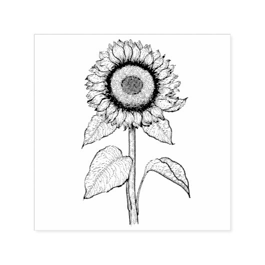 Sonnenblume Permastempel (Design)
