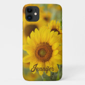 Sonnenblume Personalisiert Handy Abdeckung iPhone Case-Mate iPhone Hülle (Rückseite)