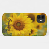 Sonnenblume Personalisiert Handy Abdeckung iPhone Case-Mate iPhone Hülle (Rückseite (Horizontal))