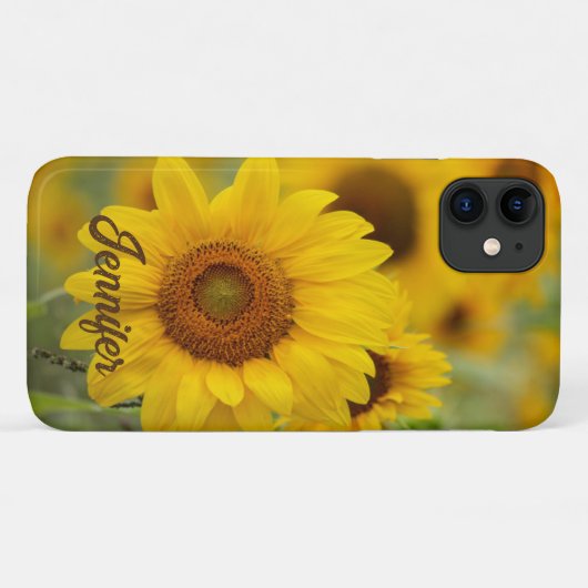 Sonnenblume Personalisiert Handy Abdeckung iPhone Case-Mate iPhone Hülle (Rückseite (Horizontal))