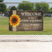 Sonnenblume-personalisierte kundenspezifische banner (Insitu)