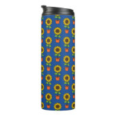 Sonnenblume Pflanze in einem Pot-Muster Thermosbecher (Nach rechts gedreht)