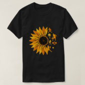 Sonnenblume Pickleball T-Shirt (Design vorne)