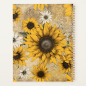 Sonnenblume Planer (Rückseite)