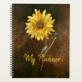 Sonnenblume Planer (Vorderseite)