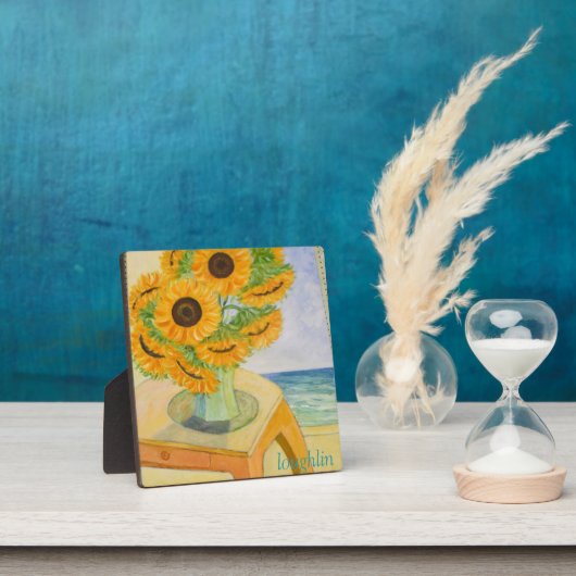 Sonnenblume Plaque Fotoplatte (InSitu)