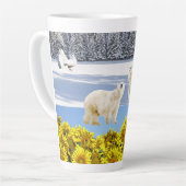 Sonnenblume Polar Bärentove Latte Tasse (Linke Ecke)