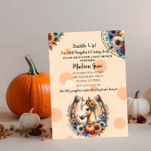 Sonnenblume Pony Horse Einladung