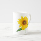 Sonnenblume Porzellantasse (Vorderseite Rechts)