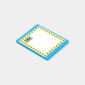 Sonnenblume Post-it Klebezettel (angewinkelt)