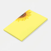 Sonnenblume Post-it Klebezettel (angewinkelt)