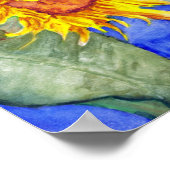 Sonnenblume Poster (Ecke)