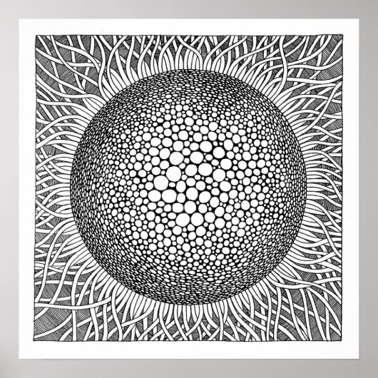 Sonnenblume Poster (Vorne)