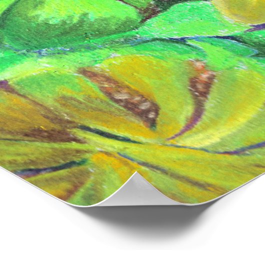 Sonnenblume Poster (Ecke)