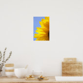 Sonnenblume Poster (Küche)