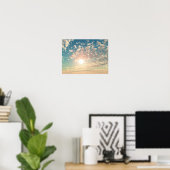 Sonnenblume Poster (Heimbüro)