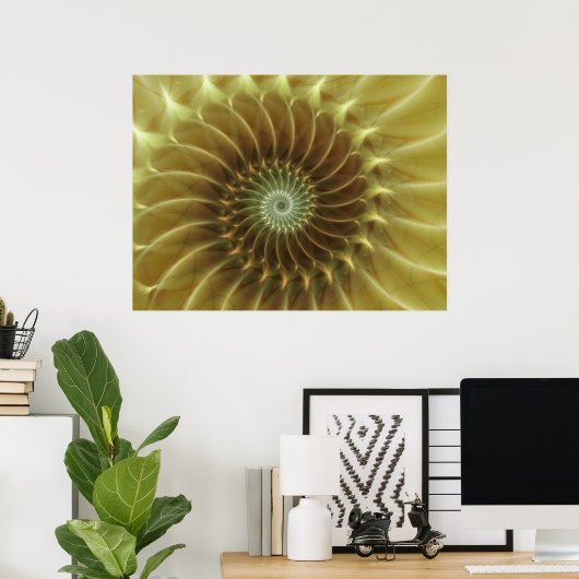 Sonnenblume Poster (Heimbüro)
