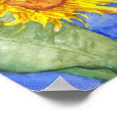 Sonnenblume Poster (Ecke)