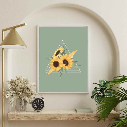 Sonnenblume Poster