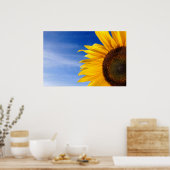 Sonnenblume Poster (Küche)