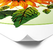 Sonnenblume Poster (Ecke)