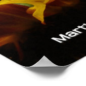 Sonnenblume Poster (Ecke)