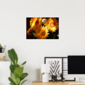 Sonnenblume Poster (Heimbüro)