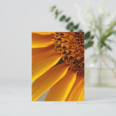 Sonnenblume Postkarte (Stehend Vorderseite)