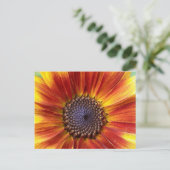 Sonnenblume Postkarte (Stehend Vorderseite)