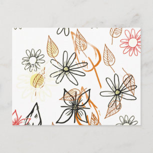 Sonnenblume Postkarte