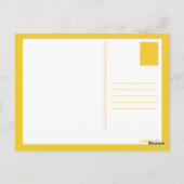 Sonnenblume Postkarte (Rückseite)