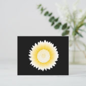 Sonnenblume Postkarte (Stehend Vorderseite)