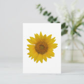 Sonnenblume Postkarte (Stehend Vorderseite)