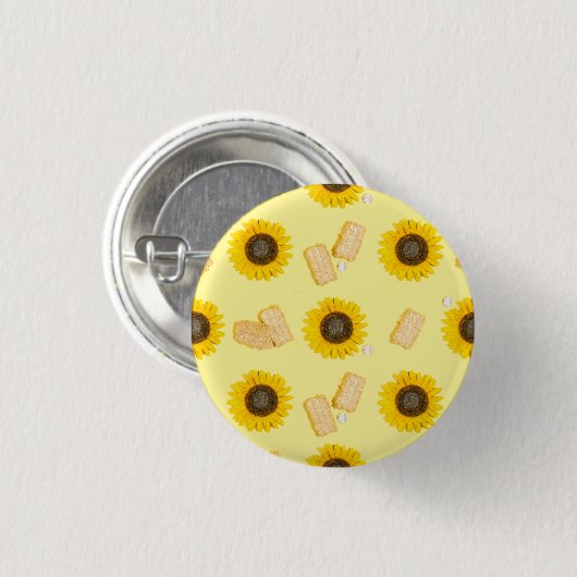 Sonnenblume Power Button (Vorne & Hinten)