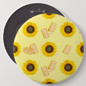 Sonnenblume Power Button (Vorne & Hinten)