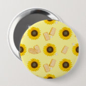 Sonnenblume Power Button (Vorne & Hinten)