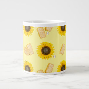 Sonnenblume Power Jumbo-Tasse